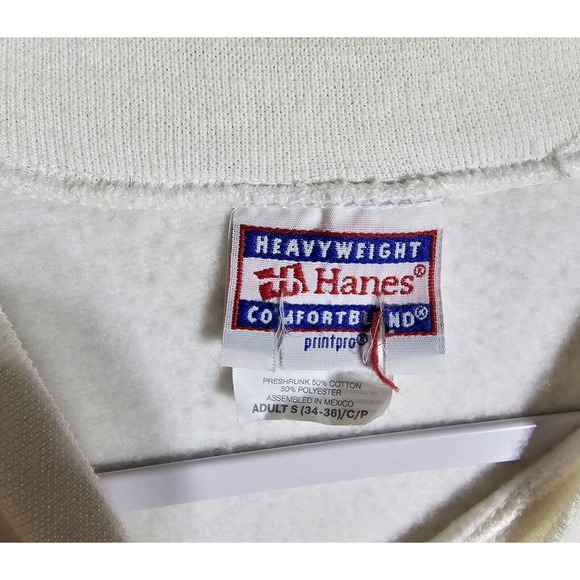 1994 Hanes Heavyweight Comfort Blend EAGLE Bob Harrison Sweatshirt‎ Adult Small - Picture 4 of 15